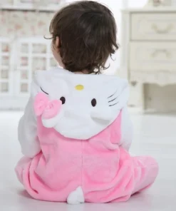 Pijama Infantil Hello Kitty – Kigurumi Sanrio Rosa