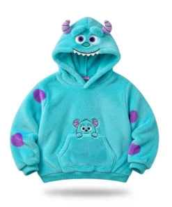 Moletom 3D Sulley Azul Monstros S.A