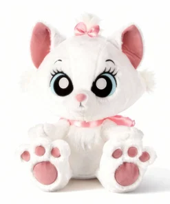 Pelúcia Gata Marie 30cm Anti-alérgica + BRINDE GRÁTIS