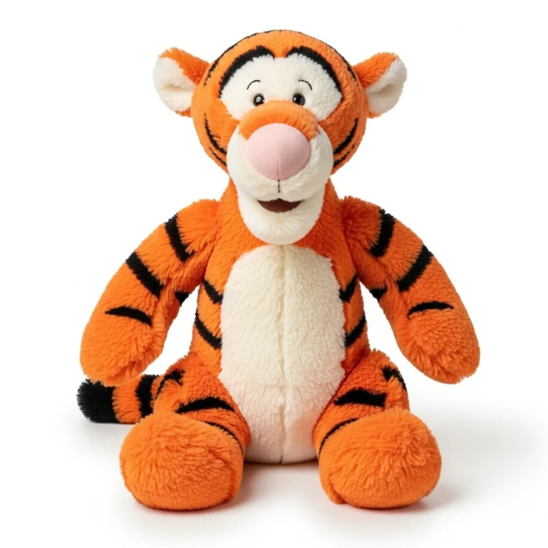 Pelúcia Tigrão 30cm Anti-alérgica