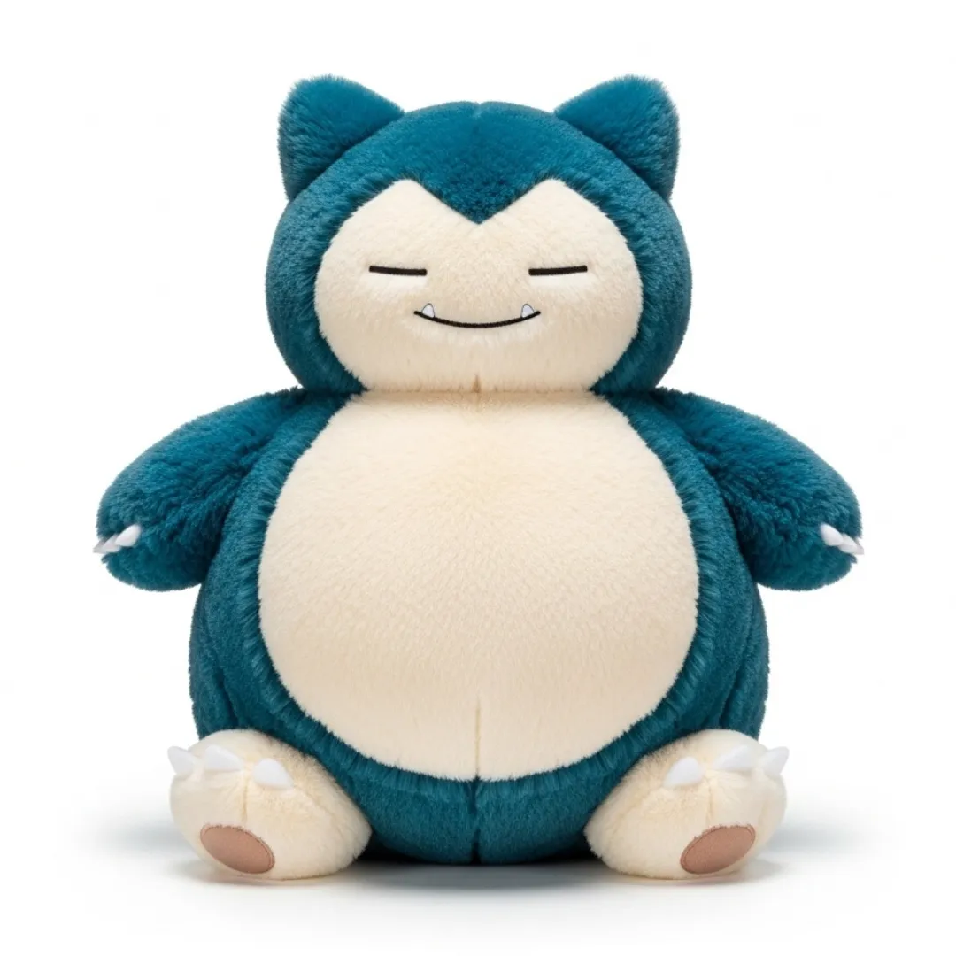 Pelúcia Snorlax 30cm Anti-alérgica