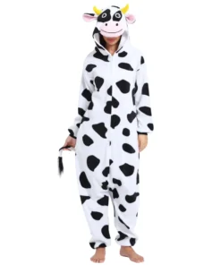 Pijama Kigurumi Vaquinha Confortável