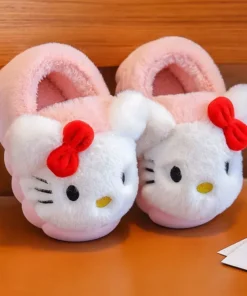 Pantufa Hello Kitty Rosa