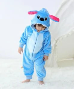 Pijama Infantil Stitch – Kigurumi Disney Ohana
