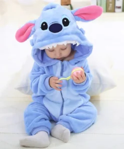Alternative view of Pijama Infantil Stitch – Kigurumi Disney Ohana